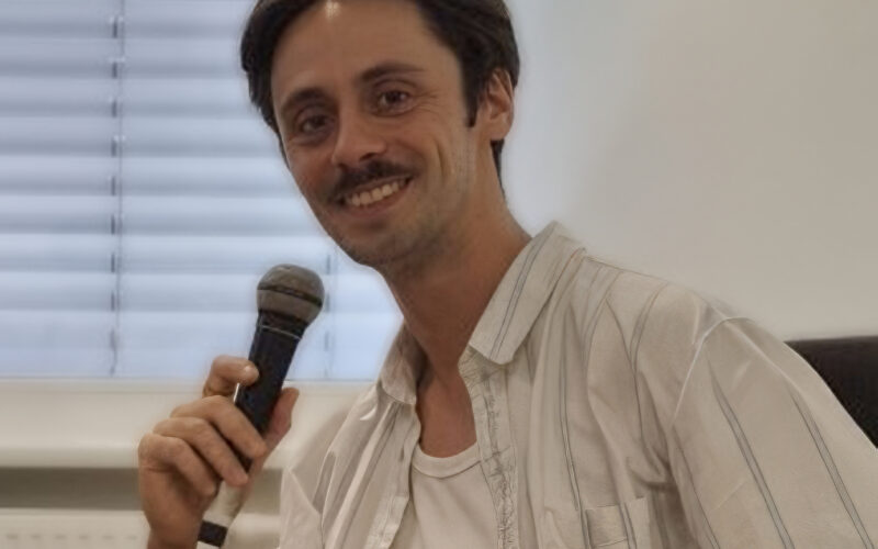 Patrick-Noël Horstmeier von der levo GmbH beim Founder Talk