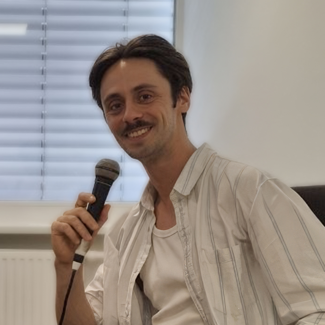 Patrick-Noël Horstmeier von der levo GmbH beim Founder Talk